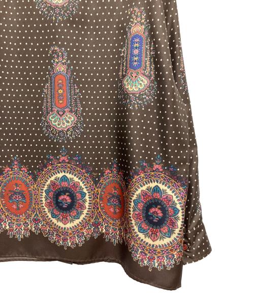 ETRO（エトロ）ETRO (エトロ) シャツ ブラウン サイズ:42の古着・服飾アイテム