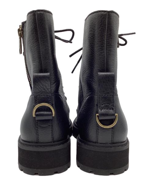 COLE HAAN（コールハーン）COLE HAAN (コールハーン) グリニッジ レースアップ ブーティー レースアップブーツ ブラック サイズ:7 1/2の古着・服飾アイテム