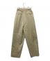 Archive&Style (アーカイブ＆スタイル) Curensology (カレンソロジー) タックワイドパンツ ベージュ サイズ:36：4000円