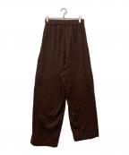 ADAWAS×DEUXIEME CLASSEアダワス×ドゥーズィエム クラス）の古着「COMPACT COTTON TUBEROMPERS」｜ブラウン