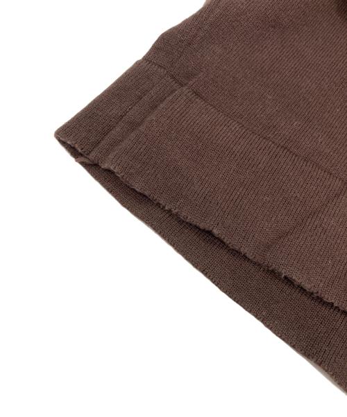 ADAWAS（アダワス）ADAWAS (アダワス) DEUXIEME CLASSE (ドゥーズィエム クラス) COMPACT COTTON TUBEROMPERS ブラウン サイズ:38の古着・服飾アイテム