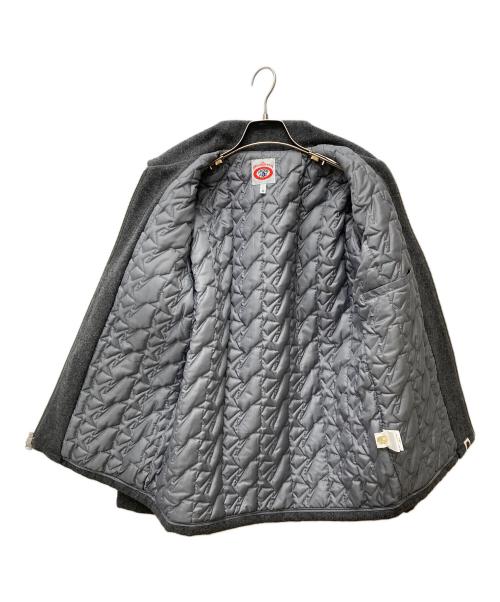 A BATHING APE（ア ベイシング エイプ）A BATHING APE (ア ベイシング エイプ) GORILLA WOOL JACKET 1860-141-003 グレー サイズ:Sの古着・服飾アイテム