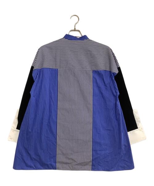 ENFOLD（エンフォルド）ENFOLD (エンフォルド) WINTER SHIRT ブルー サイズ:38の古着・服飾アイテム