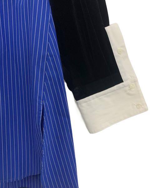 ENFOLD（エンフォルド）ENFOLD (エンフォルド) WINTER SHIRT ブルー サイズ:38の古着・服飾アイテム