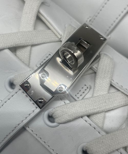 HERMES（エルメス）HERMES (エルメス) スニーカー 《デイ》 ホワイト サイズ:44の古着・服飾アイテム