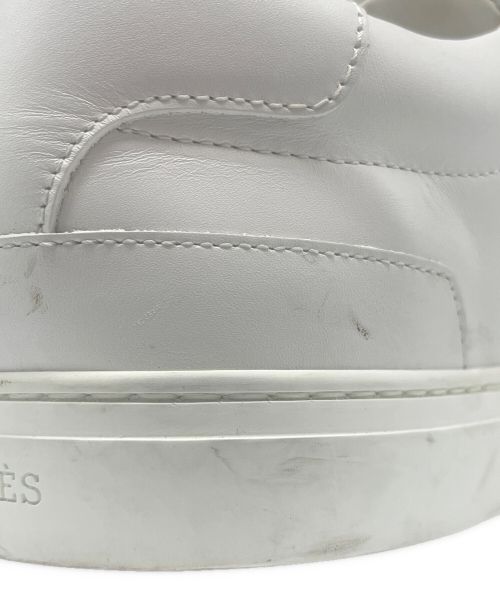 HERMES（エルメス）HERMES (エルメス) スニーカー 《デイ》 ホワイト サイズ:44の古着・服飾アイテム