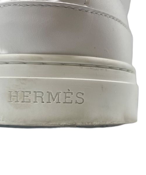 HERMES（エルメス）HERMES (エルメス) スニーカー 《デイ》 ホワイト サイズ:44の古着・服飾アイテム