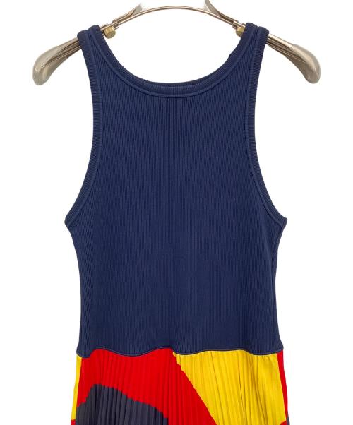 POLO RALPH LAUREN（ポロ・ラルフローレン）POLO RALPH LAUREN (ポロ・ラルフローレン) ノースリーブワンピース マルチカラー サイズ:2の古着・服飾アイテム