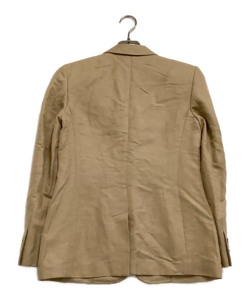 LAUREN RALPH LAUREN（ローレンラルフローレン）LAUREN RALPH LAUREN (ローレンラルフローレン) リネンブレンドジャケット ベージュ サイズ:2の古着・服飾アイテム