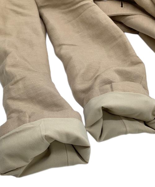 LAUREN RALPH LAUREN（ローレンラルフローレン）LAUREN RALPH LAUREN (ローレンラルフローレン) リネンブレンドジャケット ベージュ サイズ:2の古着・服飾アイテム