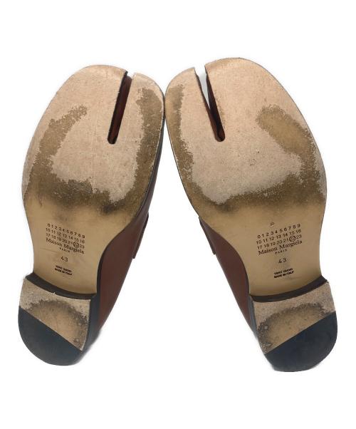 Maison Margiela（メゾンマルジェラ）Maison Margiela (メゾンマルジェラ) Tabi タッセルローファー ブラウン サイズ:43の古着・服飾アイテム