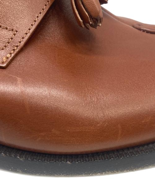 Maison Margiela（メゾンマルジェラ）Maison Margiela (メゾンマルジェラ) Tabi タッセルローファー ブラウン サイズ:43の古着・服飾アイテム