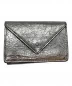 BALENCIAGAバレンシアガ）の古着「コンパクトウォレット」｜シルバー