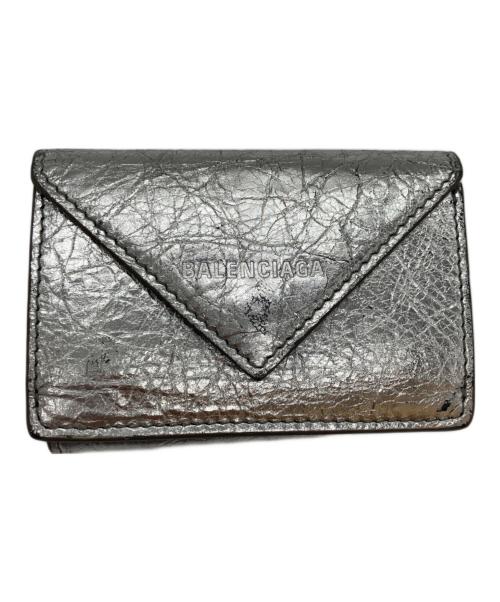 BALENCIAGA（バレンシアガ）BALENCIAGA (バレンシアガ) コンパクトウォレット シルバー サイズ:-の古着・服飾アイテム