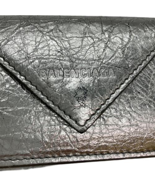 BALENCIAGA（バレンシアガ）BALENCIAGA (バレンシアガ) コンパクトウォレット シルバー サイズ:-の古着・服飾アイテム