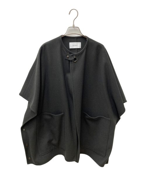 ASTRAET（アストラット）ASTRAET (アストラット) メルトンノーカラーポンチョ 5425-299-0236 グレー サイズ:サイズ表記なしの古着・服飾アイテム