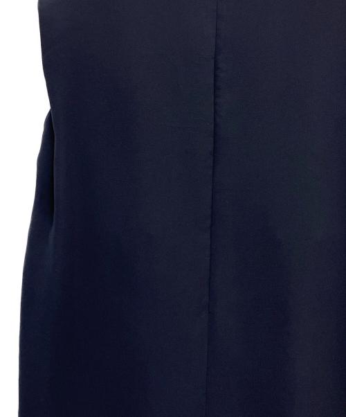 UNITED ARROWS（ユナイテッドアローズ）UNITED ARROWS (ユナイテッドアローズ) COMFYドロストフレンチスリーブワンピース ネイビー サイズ:38の古着・服飾アイテム