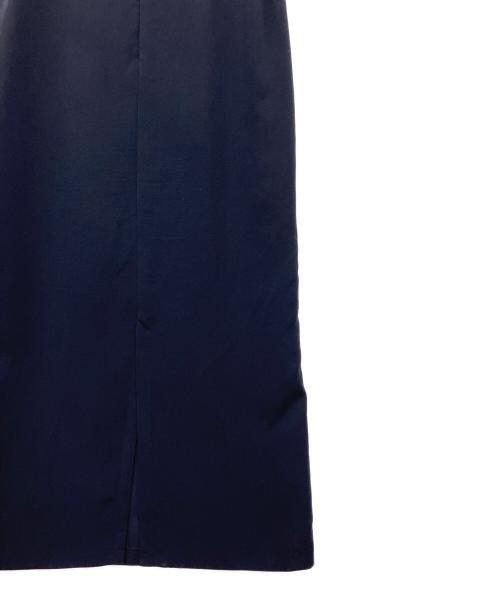 UNITED ARROWS（ユナイテッドアローズ）UNITED ARROWS (ユナイテッドアローズ) COMFYドロストフレンチスリーブワンピース ネイビー サイズ:38の古着・服飾アイテム
