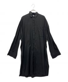 toteme（トーテム）の古着「PINA LONG SHIRTS DRESS」｜ブラック