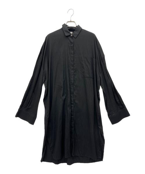 toteme（トーテム）toteme (トーテム) PINA LONG SHIRTS DRESS ブラック サイズ:Sの古着・服飾アイテム