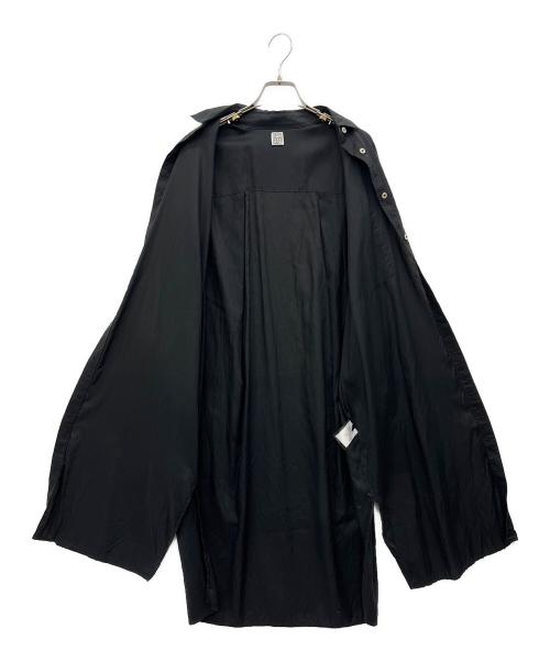 toteme（トーテム）toteme (トーテム) PINA LONG SHIRTS DRESS ブラック サイズ:Sの古着・服飾アイテム