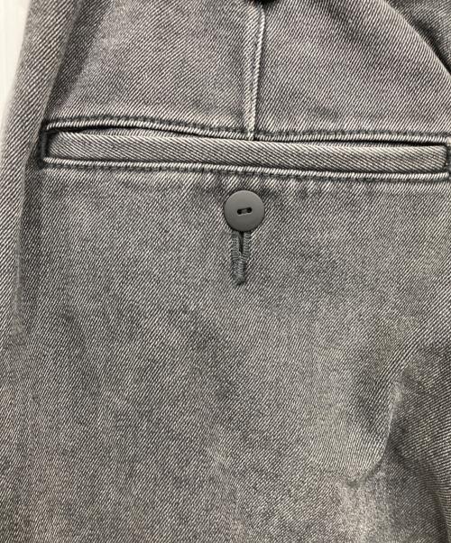 PUBLIC TOKYO（パブリックトウキョウ）PUBLIC TOKYO (パブリックトウキョウ) エバーク リースデニムタックスラックス グレー サイズ:2の古着・服飾アイテム