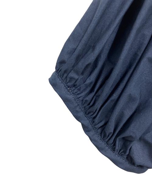 CECILIE BAHNSEN（セシリーバンセン）CECILIE BAHNSEN (セシリーバンセン) フリルブラウス ネイビー サイズ:6の古着・服飾アイテム