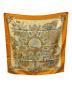 HERMES (エルメス) カレ90/スカーフ オレンジ サイズ:-：16000円