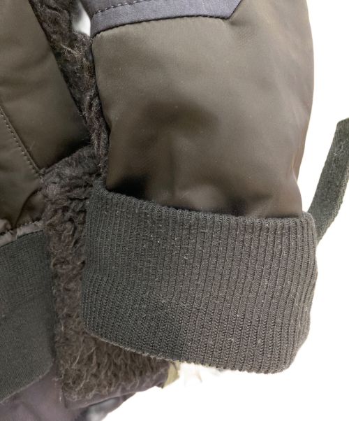 sacai（サカイ）sacai (サカイ) Nylon Twill x Faux Shearling Blouson ブラック サイズ:1の古着・服飾アイテム