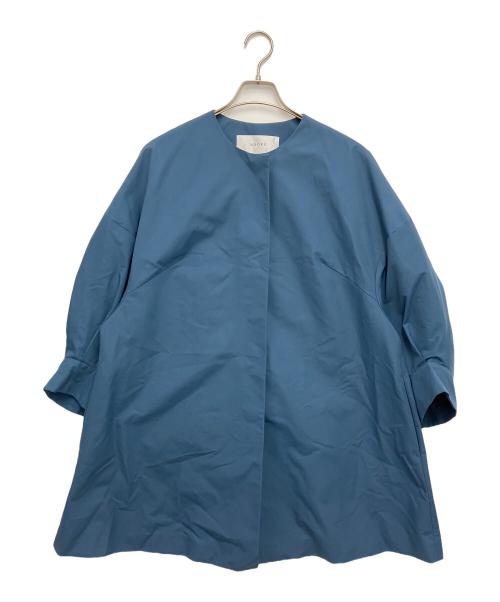 ADORE（アドーア）ADORE (アドーア) ライトグログランジャケット ブルー サイズ:38の古着・服飾アイテム