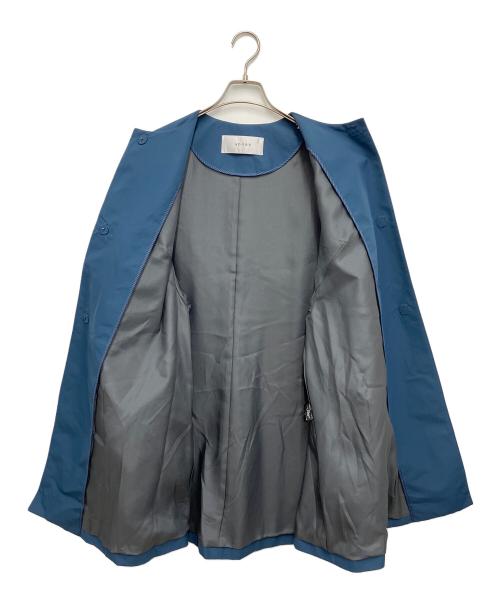 ADORE（アドーア）ADORE (アドーア) ライトグログランジャケット ブルー サイズ:38の古着・服飾アイテム