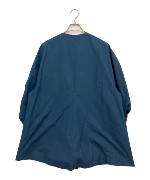ADORE（アドーア）ADORE (アドーア) ライトグログランジャケット ブルー サイズ:38の古着・服飾アイテム