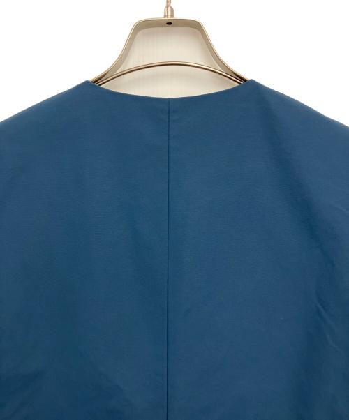 ADORE（アドーア）ADORE (アドーア) ライトグログランジャケット ブルー サイズ:38の古着・服飾アイテム