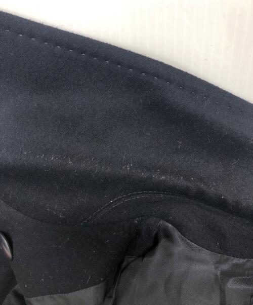 23区（ニジュウサンク）23区 (ニジュウサンク) ウールベルテッドコート ブラック サイズ:34の古着・服飾アイテム