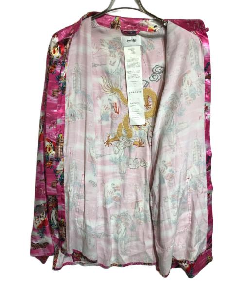 doublet（ダブレット）doublet (ダブレット) ALOHA KUNG FU SHIR/アロハシャツ ピンク サイズ:LARGEの古着・服飾アイテム