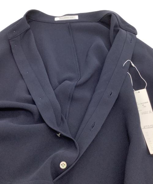 GALERIE VIE（ギャルリーヴィー）GALERIE VIE (ギャルリーヴィー) ダブルクロス ワイドプルオーバーシャツ ネイビー サイズ:free 未使用品の古着・服飾アイテム