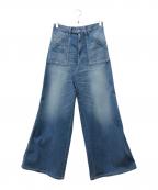 BIG JOHN×GOOD GRIEF!ビッグジョン×グッドグリーフ）の古着「ペインターパンツ」｜ブルー