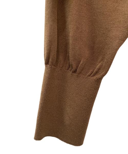 MUSE de Deuxieme Classe（ミューズ ドゥーズィエム クラス）MUSE de Deuxieme Classe (ミューズ ドゥーズィエム クラス) shake code ショートカーディガン ブラウン サイズ:FREE 未使用品の古着・服飾アイテム