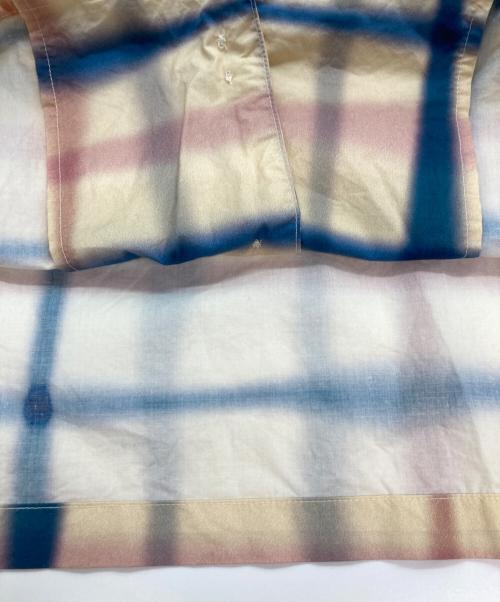 DIESEL（ディーゼル）DIESEL (ディーゼル) チェックシャツ アイボリー×ブルー サイズ:50の古着・服飾アイテム