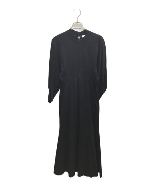 Mame Kurogouchi（マメクロゴウチ）mame kurogouchi (マメクロゴウチ) クラシックコットンドレス ブラック サイズ:1の古着・服飾アイテム