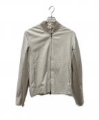 Transit UOMOトランジット ウオモ）の古着「切替ラムレザージャケット」｜アイボリー