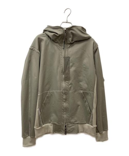Francis T MOR.K.S（フランシストモークス）Francis T MOR.K.S (フランシストモークス) フーデッドジャケット グレー サイズ:3の古着・服飾アイテム