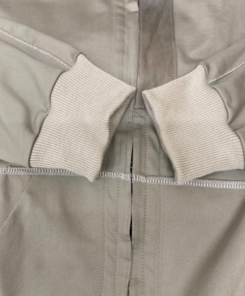 Francis T MOR.K.S（フランシストモークス）Francis T MOR.K.S (フランシストモークス) フーデッドジャケット グレー サイズ:3の古着・服飾アイテム