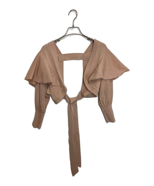 HER LIP TO（ハーリップトゥ）HER LIP TO (ハーリップトゥ) Spring Ribbed Knit Dress Set ピンク サイズ:Ｓ 未使用品の古着・服飾アイテム