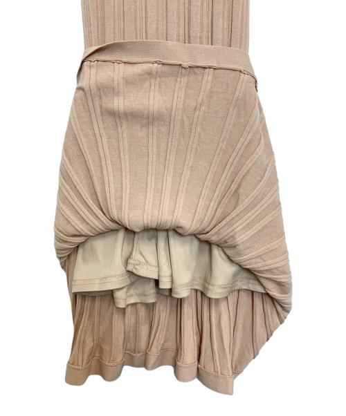 HER LIP TO（ハーリップトゥ）HER LIP TO (ハーリップトゥ) Spring Ribbed Knit Dress Set ピンク サイズ:Ｓ 未使用品の古着・服飾アイテム