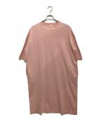 journal standard luxeジャーナルスタンダード ラックス）の古着「クラシックテンジク スタンダードクルーネックワンピース」｜ピンク