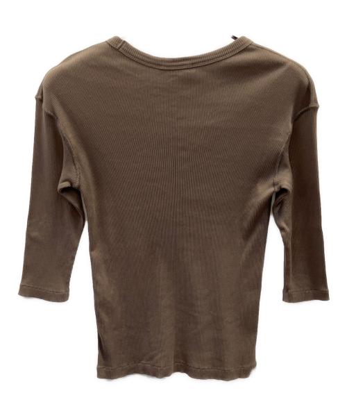 DEUXIEME CLASSE（ドゥーズィエム クラス）DEUXIEME CLASSE (ドゥーズィエム クラス) dignity Tシャツ ブラウン サイズ:フリーの古着・服飾アイテム