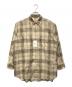 Spick and Span（スピックアンドスパン）の古着「コットンボイルチェックルーズシャツ」｜ベージュ