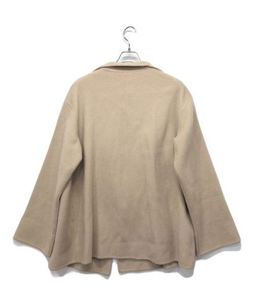 Spick and Span（スピック＆スパン）Spick and Span (スピックアンドスパン) W/Nyスタンドカラーリバーコート ベージュ サイズ:36の古着・服飾アイテム