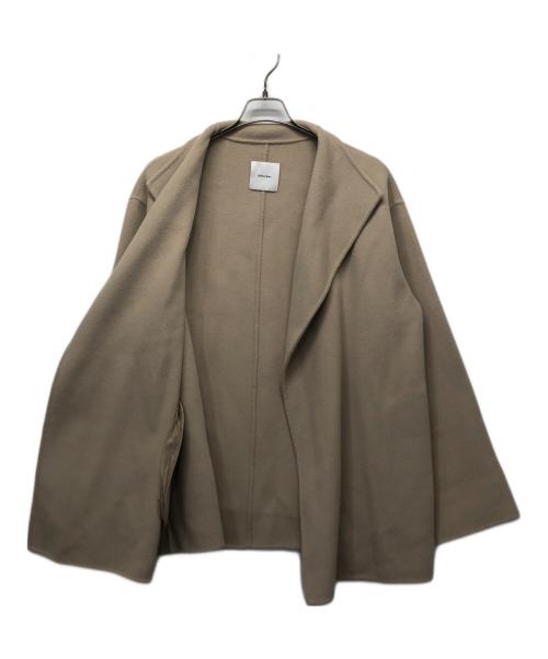 Spick and Span（スピック＆スパン）Spick and Span (スピックアンドスパン) W/Nyスタンドカラーリバーコート ベージュ サイズ:36の古着・服飾アイテム